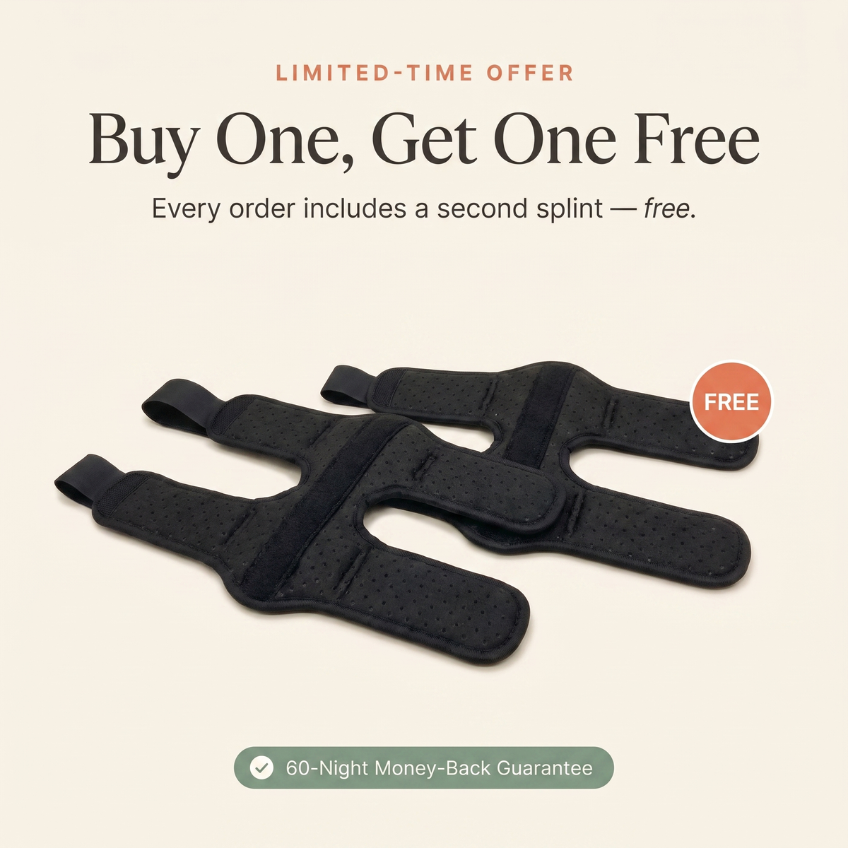 Mornly Soft Night Splint - The Nighttime Fix for Morning Heel Pain